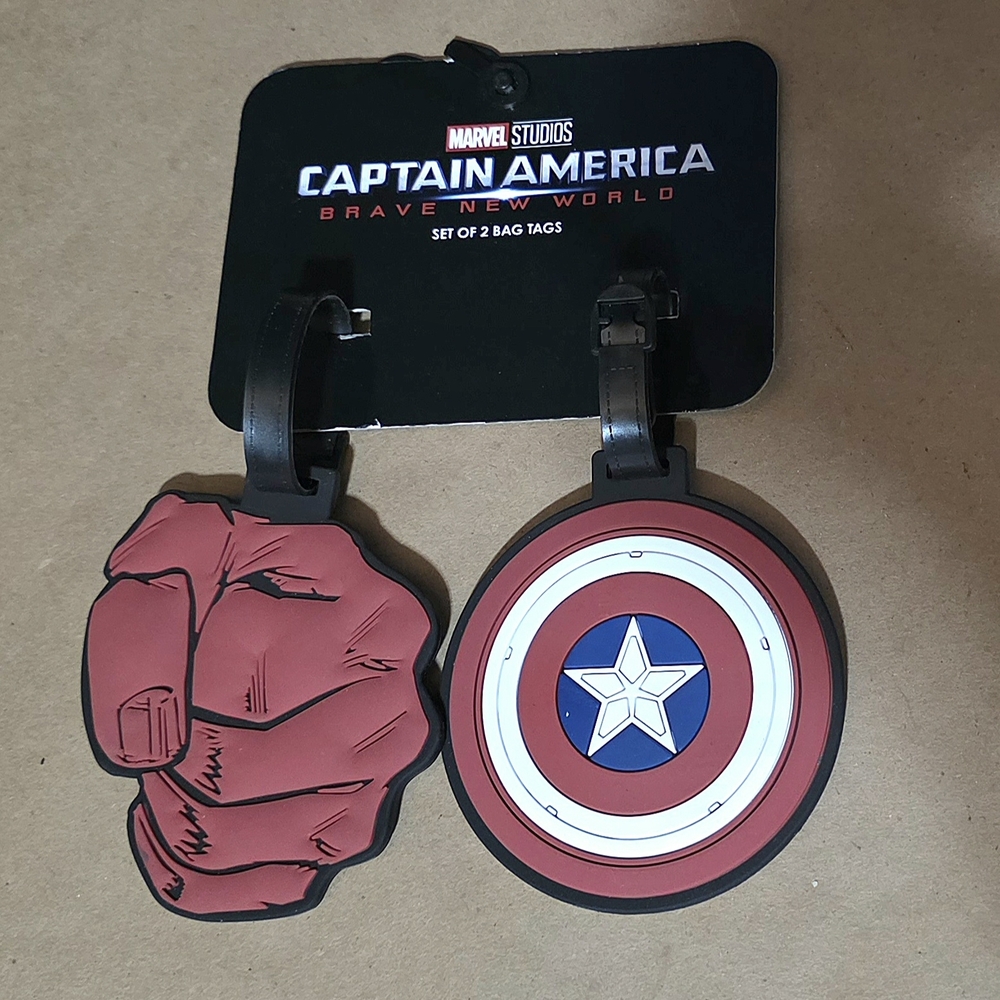 Captain America Luggage Tags